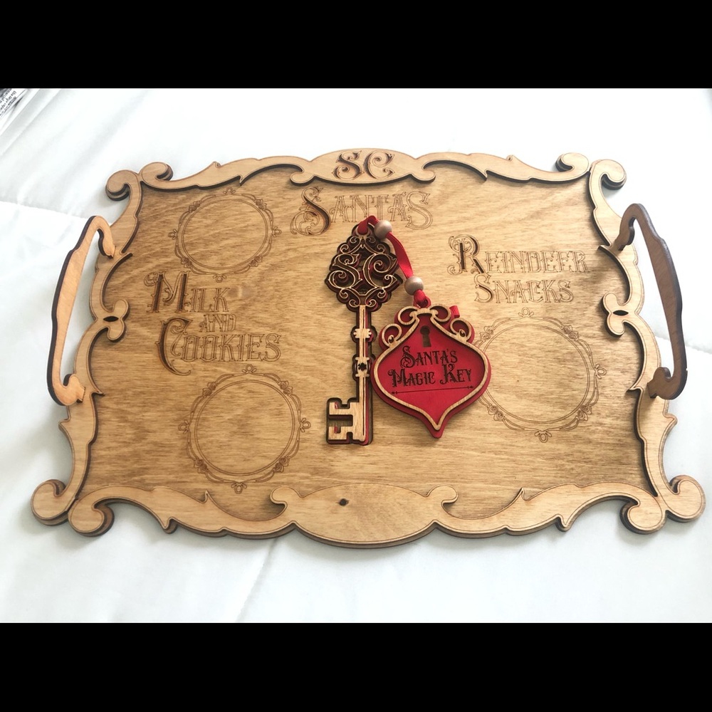 Handmade Santa’s Serving Tray